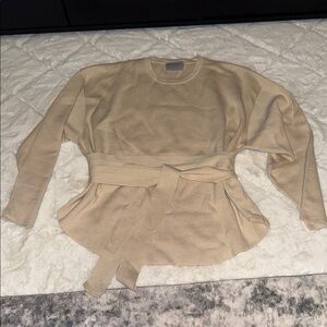 Modern Citizen Nara Tie Front Sweater